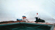 custom inflatable work dome