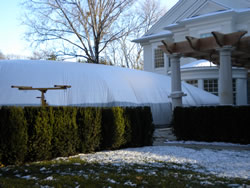 custom inflatable work dome